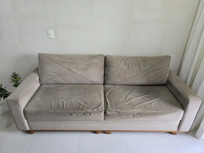 Sofá de Suede.