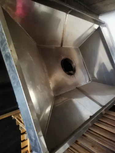 Coifa inox cozinha industrial