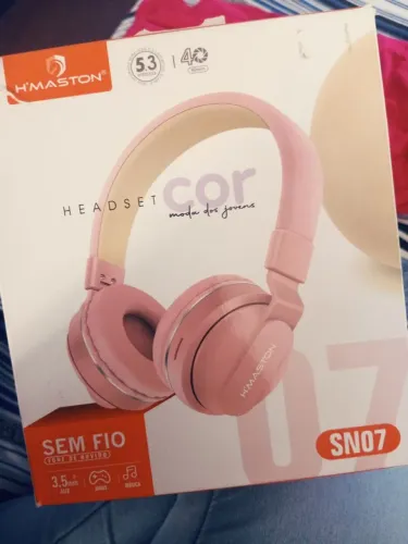 Fone bluetooth novo
