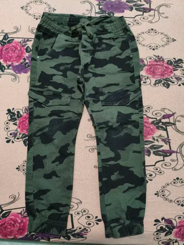 Calça infantil militar