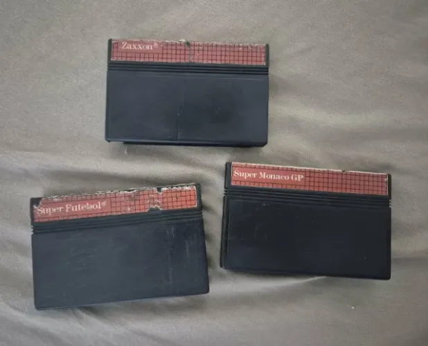 3 jogos master system funcionando