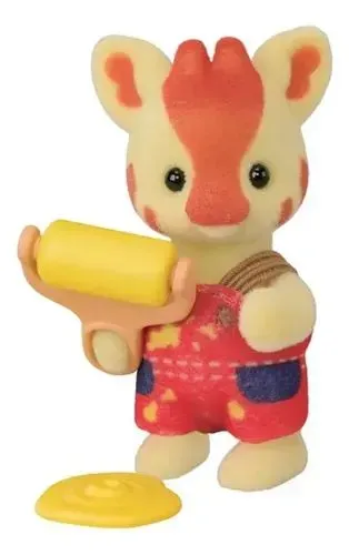 Girafa Sylvanian Families - Bebês construtores