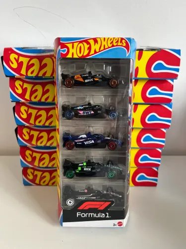 7 packs Lacrados Hot Wheels Formula 1 Pack5