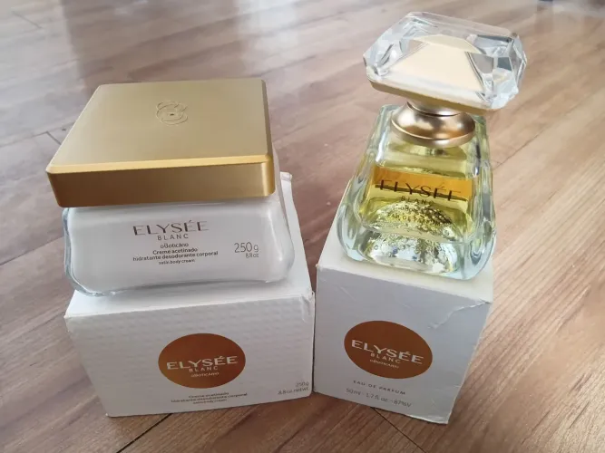 Kit Elysée Blanc O Boticário - Eau de Parfum (50ml) + Creme Acetinado (250g)
