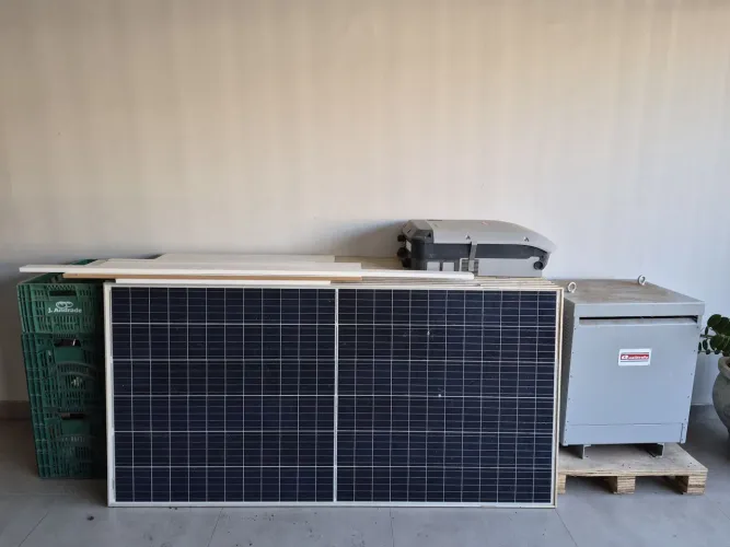 Kit Gerador Solar +Inversor +Estrutura