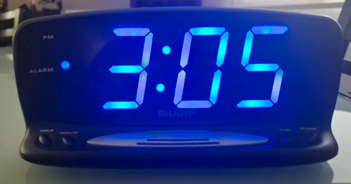 Relógio Despertador Sharp SPC-1221XF