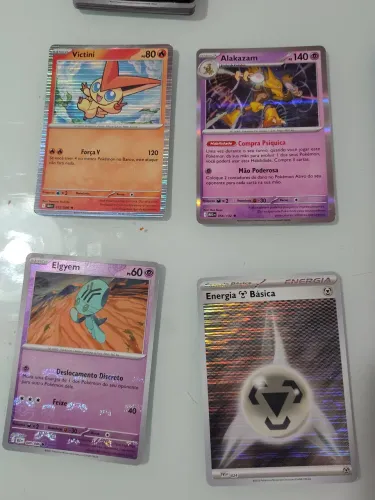 Cartas Pokémon Originais - Foil - Especiais Brilhantes