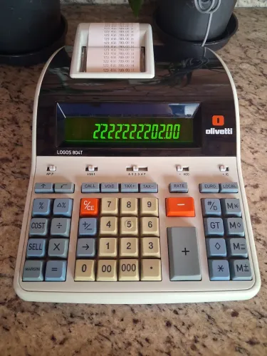 Calculadora oliveti térmica.
