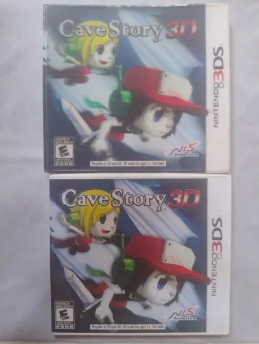 Cave Story Nintendo 3DS Capa lenticular