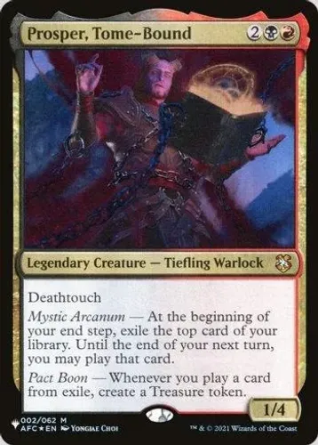 Deck magic the gathering commander Prosper
