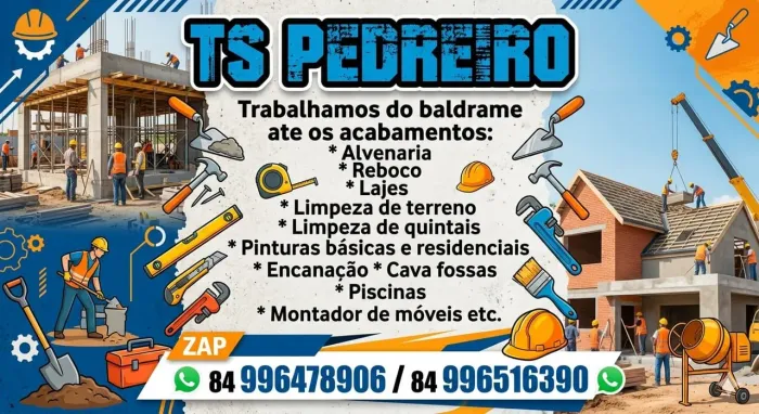 Tales serviço de pedreiro *28