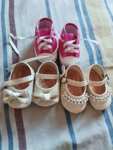 Sapatinhos bebê feminino