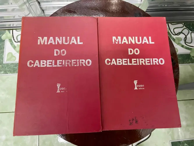 Manual do cabeleireiro + revistas de cortes