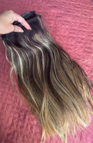 Vendo mega Hair cabelo humano,ombre hair ,no bioadesivo 
