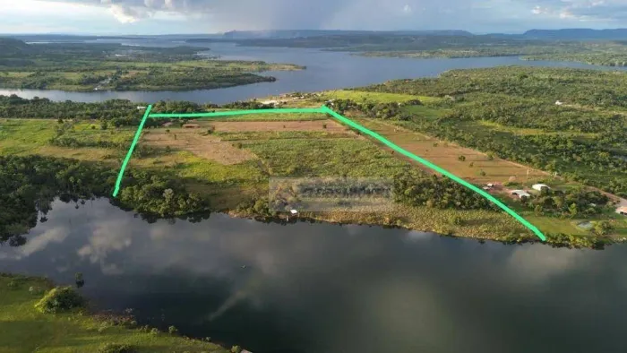 CHÁCARA 15 HECTARES COMPLETA À BEIRA DO LAGO