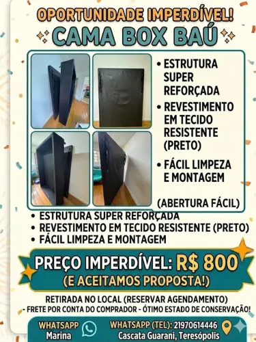 Cama box 