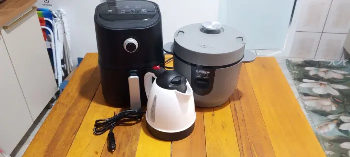 Air flay 24 Volts, Panela Arroz Climatizar 24 volts, Chaleira elétrica 24 Volts