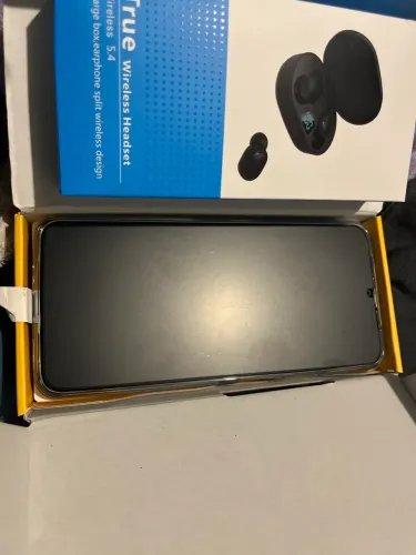 Celular Realme note 60x com fone Bluetooth