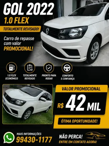 Volkswagen Gol Geração VII 1.0 12V Flex Mec. 4P 2022