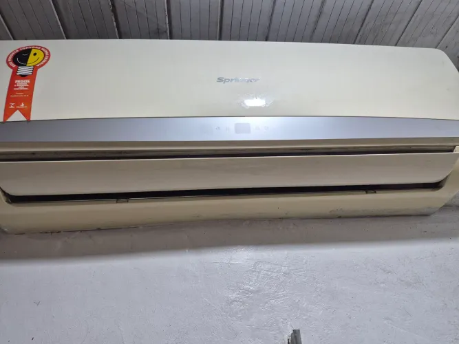 Central de ar de 9000 btus faltando gás