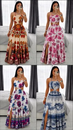 Vestido Dunas Forrado