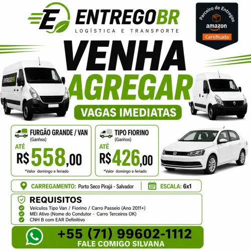 Agregue seu veículo
