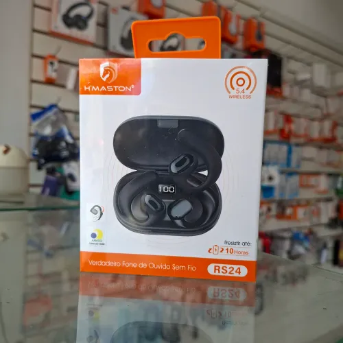 Fone Bluetooth sem fio com encaixe na orelha - entrega em slz e região