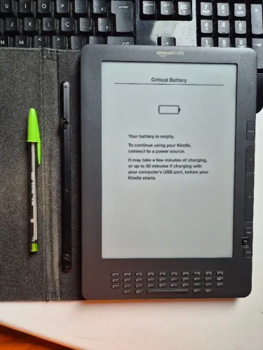 Kindle DX Graphite 9,7" tela