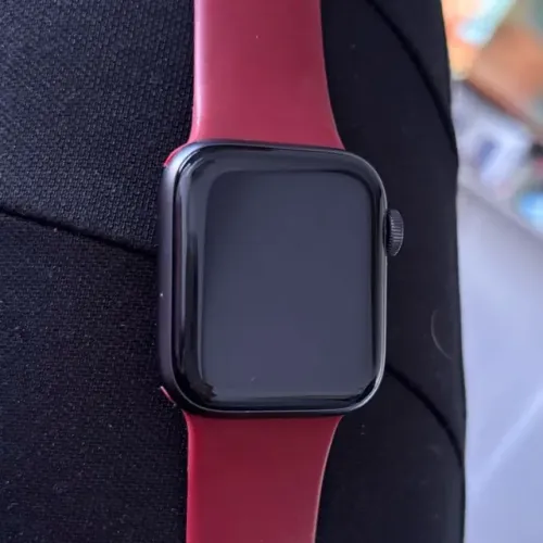 apple watch nike se (gps, 40mm) - pulseira esportiva nike cinza-carvão/preto