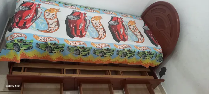 Cama de Solteiro Madeira Maciça