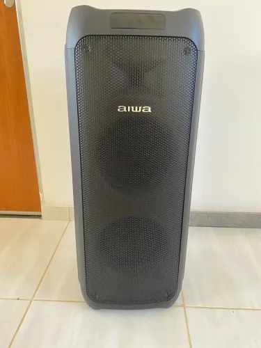 Caixa de som aiwa pb06