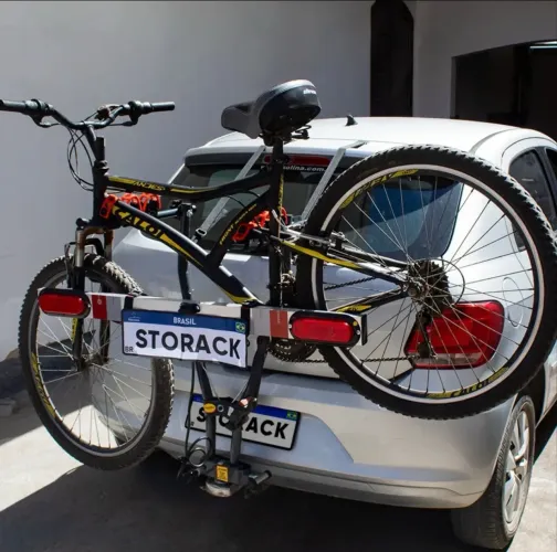 Transbike Em V Para Engate 3 Bikes