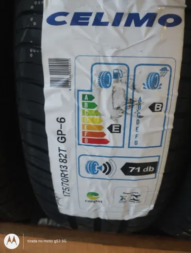 Pneus 175/70R13 novos, 300$ a unidade, entrega sábado e domingo