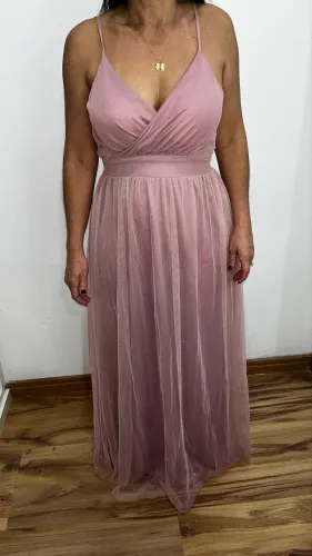 Vestido rose de casamento 