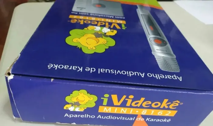 Videoke raf mini 8162 oitocentas músicas