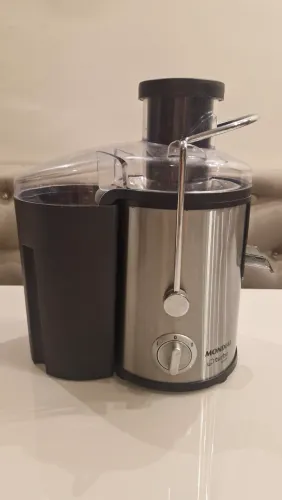 Máquina centrífugadora de frutas mondial turbo juicer
