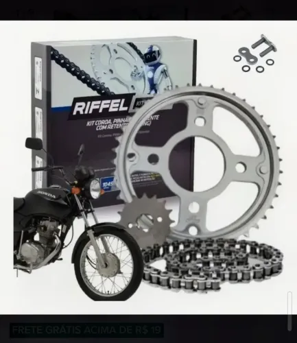 Kits de relação moto Fan 125