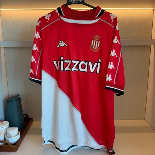 AS Monaco Home 2001/02 - Gallardo - Original de época