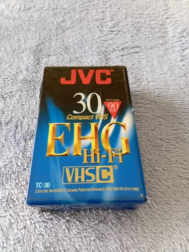 Fita vhs-c nova lacrada