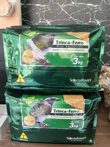 Rações para Pássaros Trinca Ferro, Coleiro e Mais - MGW Rações