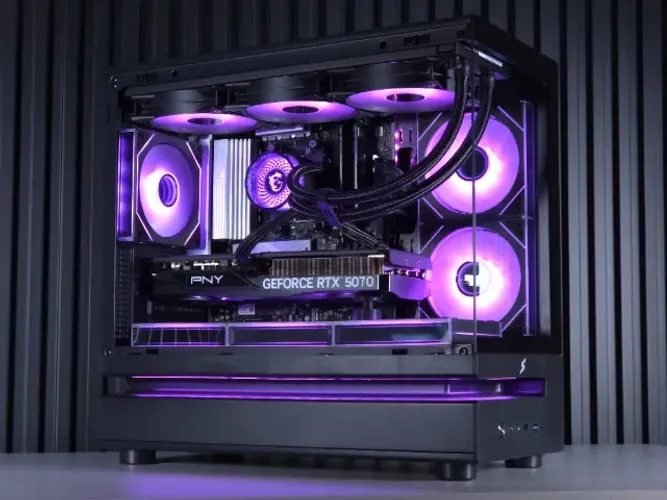 PC Gamer Ryzen 7 7800X3D + RTX 5070 + 32GB DDR5 Novo c/ Garantia