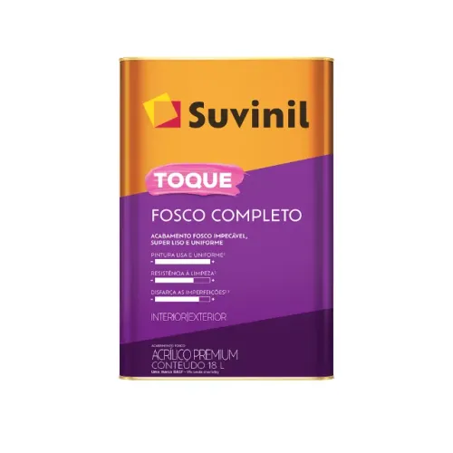 Tinta Acrílica 18L Toque Fosco Completo Gelo
