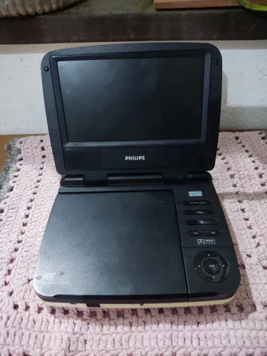 DVD player com tela