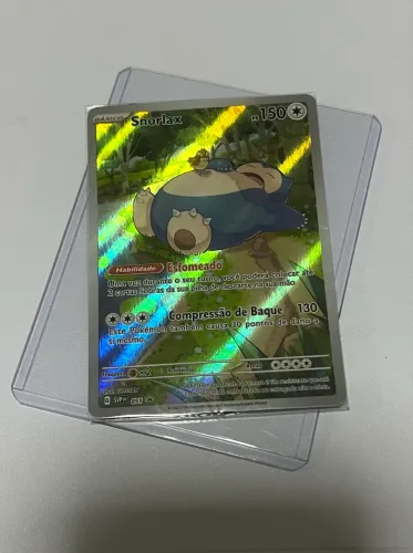 Carta Pokémon Snorlax Promo 051 lacrada!