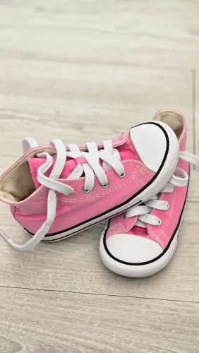 All infantil cano médio rosa