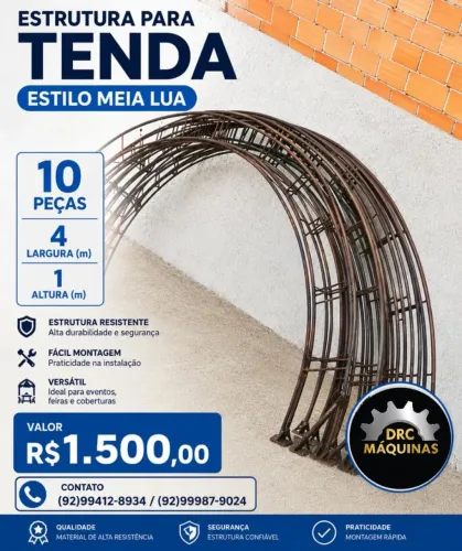 Estrutura para tenda