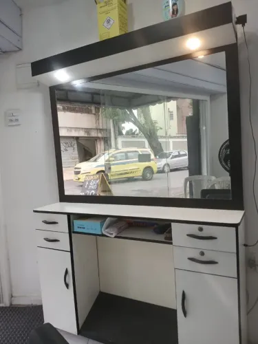 Lavatório Espelho Console Barbeiro