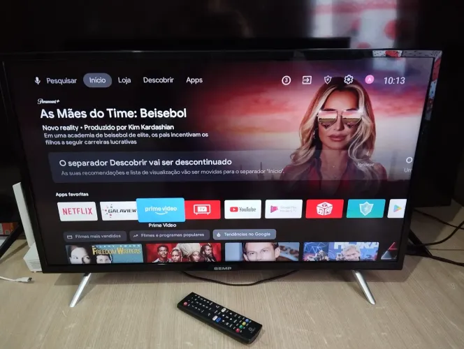Tv 32 smart completa funcionando perfeitamente