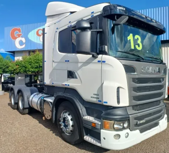SCANIA R440 6X4 COM RETARDER