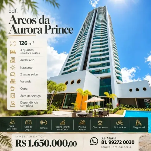 GC - OPORTUNIDADE |BOA VISTA | 03 QTOS | 126 M² | VENDA